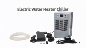 Aoresac Aquarium Chiller Electric Water Heater Chiller 70W AC 100‑240V Intelligent Temperature Control for Aquaculture