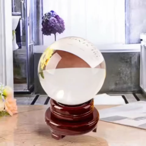 ลูกบอลคริสตัลเรียกความมั่งคั่งฮวงจุ้ยบอลโอนลูกปัดเครื่องประดับงานฝีมือ