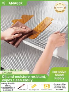 O Margo | Waterproof Oil-Resistant Fireproof Heat-Resistant Self-Adhesive Aluminum Foil Paper