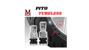 STAINLESS PITO TUBELESS LONG / SHORT UNIVERSAL MOTORCYCLE MODEL SOLD AS PER PIECE (2PCS) MEDJSHOPP