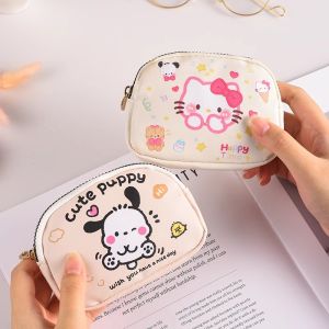 Large Capacity Cartoon Coin Purse Student Key Bag Childrens Mini Storage Bag Coin Wallet Multi-Functional Wallet