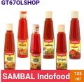 INDOFOOD SAMBAL EXTRA PEDAS DALAM KEMASAN BOTOL 135 ML...!!?. 