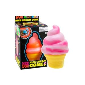 Schylling Jellyfish & Ice Cream Squishy Toy Anti Anxiety Stress Relief Fidget Toy Sensory Play Toy for Kids Adults