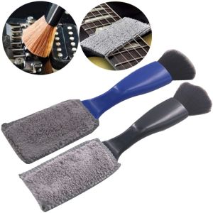 1PCS String Fingerboard Cleaning Dust Removal Brush Guitar Care Brush Double Head Musical Instrument Accessories