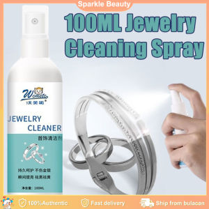 100ml Liquid Jewelry Cleaner Gold Silver Cleaner Spray for Rings Earrings Watch Diamond Maintenance Polishing Liquid Anti-Tarnish Panlinis