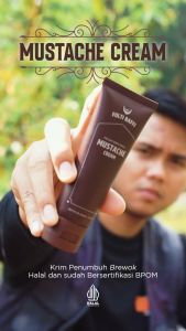 Krim Penumbuh Bulu Brewok Cepat Folti Baffi Mustache Cream Penumbuh Jenggot dan Jambang