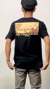 BAPIN T-Shirt Chill Out - Black