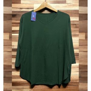 kaos wanita kekinian baju wanita v-neck bahan dingin dan adem bahan halus harga termurah dengan bahan berkualitas tinggi