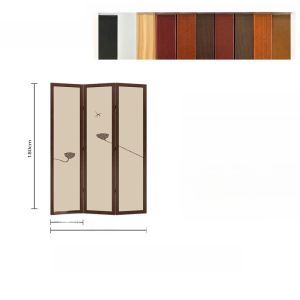 New Chinese Style Folding Screen Partition Office Entrance Living Room Bedroom Solid Wood Home Entrance Landscape Decor