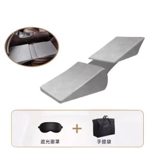 Car Front Seat Flat Pad Sleeping Gear Outdoor Indoor Vehicle Seat Elevator Non-Inflatable Sponge Mat No-Pump Travel Bed