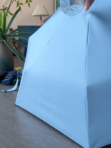 Sunscreen and UV protection capsule umbrella foldable umbrella for sunny and rainy days high-end advertising umbrella