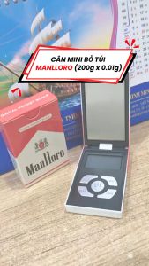 CÂN MINI BỎ TÚI MANLLORO 200g x 0.01g