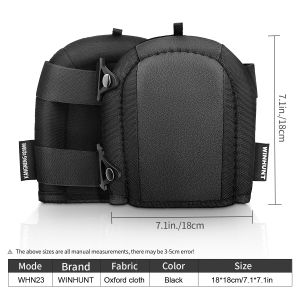 Knee Pads for Work - Heavy Duty Foam Padding Knee Pads with Strong Double Straps – Comfortable Knee Protection