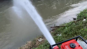 Keong Pompa Pemadam Model Trompet Komplit Dudukan 2" Robotec DMI