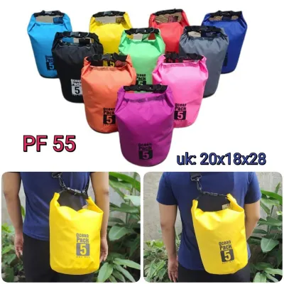 Dry Bag Ocean Pack 2L 5L 10L 15L 20L 30L Waterproof Polo Freedom Tas Anti Air Olahraga Outdoor Petualang Pria Wanita