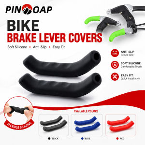 PINMOAP 2P Bicycle Brake Lever Hood Covers Soft Rubber Brake Handle Sleeve Non Slip Protector For Road Bike Cycling Replacement