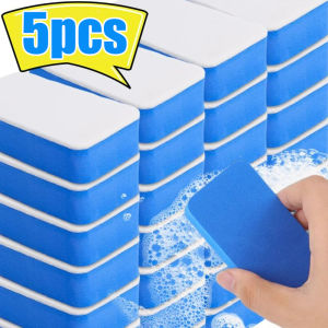 5PCS Car Glass Oil Film Cleaning Sponge Wiper Polishing Sponges Car Windshield Wool Felt Brush Oil Removal Tools