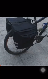 กระเป๋าจักรยาน กระเป๋าท้ายจักรยาน กระเป๋าท้ายรถ 25L กันน้ำดี พับได้ จัดเก็บสะดวก