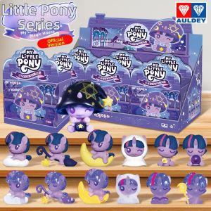 AULDEY | Auldey My Little Pony Glow in the Dark Blind Box Anime Surroundings Princess Twilight Sparkle Magic House Girls Toy 1981
