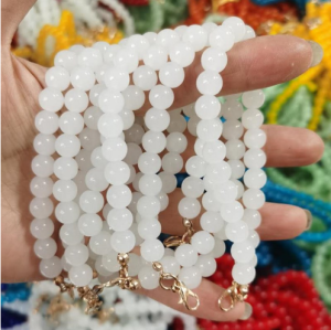 Creative Pearl Keychain Accessories for Bags and Car Decorations by Dodo Handmade Alloy Keyring Imitation Pearl Decorations