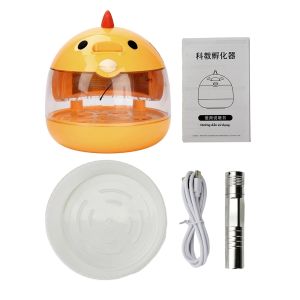 Aideepen | Máy Ấp Trứng Mini Tự Động Hoàn Toàn Aideepen Với Nắp Trong Suốt Điều Khiển Nhiệt Độ Ổn Định Và Ống Dẫn Khí Tuần Hoàn Để Bơm Nước Độc Lập