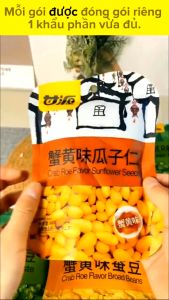 Snack Mix Hạt Dinh Dưỡng Ăn Vặt Cam Nguyên Đa Dạng Vị (Đậu hà lan đậu tằm mix hoa quả)