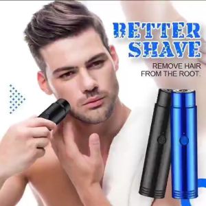 MAIMEITE Mini Electric Shaver Mini Alat Cukur Jenggot Portable Electric Razor Beard Knife USB Charging