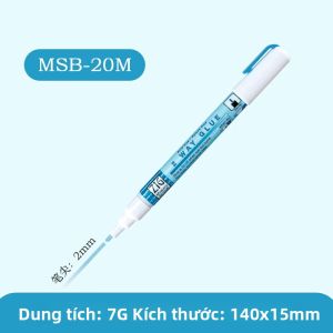 Bút Keo 2 Chiều Kuretake Zig Chất Kết Dính Đa Chức Năng Dành Cho Nghệ Sĩ Người Làm Thủ Công Làm Album Ảnh - Màu Xanh Khi Ướt Giữ Chắc Kép (1mm/2mm/4mm/15mm)