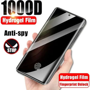 Anti Spy Hydrogel Film For Samsung Galaxy S25 S21 S23 S22 S24 Ultra S24 S23 FE Note 10 20 Ultra Privacy Screen Protector