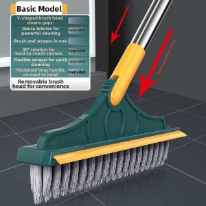 JUNENGLIANG | 5-in-1 Toilet Bathroom Floor Scrubber Long Handle