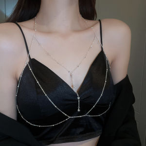 NING ZHOU | Dây chuyền dạng dây ôm ngực gợi cảm cho nữ