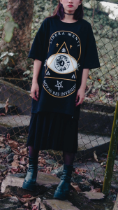 DGRAVE CREATIONS FYM II BLACK T-SHIRT