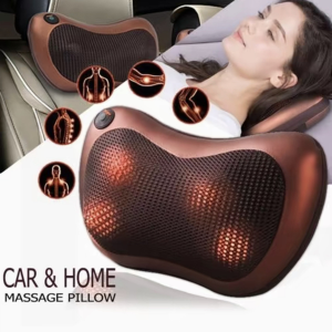 Full Body Head and Neck Back Rolling Kneading Shiatsu Neck Massage Pillow