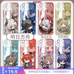 Q Version Devil Logos Viscount Phone Case for  15/15Plus/15Pro/15Promax Cartoon Anime Protective Shell Couples Style UV Spray TPU Material