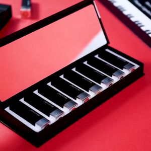 IBCCCNDC Piano Lipstick Kit Moisturize Matte Velvet High Pigmentation Long Lasting Lip Tint Waterproof Make up Lipstick 8PCS/SET Beatiful Gift for Friend