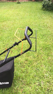 Kawama 170 เครื่องตัดหญ้ารถเข็น 4 ล้อ 2 ระบบมีถุงเก็บหญ้า พ่นออกข้าง ปรับสูง-ต่ำ ได้ 7 ขนาดแบตเตอรี่ กำลังไฟฟ้า 32 KW