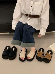 YX | Casual Thick-soled One-band Slip-on Sandals