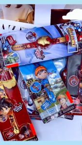 JBS Jam Tangan Anak Lampu Musik Terlaris Motif Karakter BoBoiBoy Dragonball Ultraman LOL Spiderman