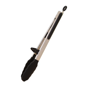 Kẹp Thực Phẩm Bằng Silicon Chống Bỏng Bằng Thép Không Gỉ Dùng Trong Nhà Bếp Kẹp Thịt Bít Tết Kẹp Nướng Kẹp Nướng BBQ Chuyên Dụng