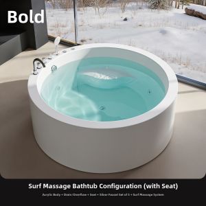 GUOGAN | Smart Massage Bathtub for Home Hotel Villa Couples