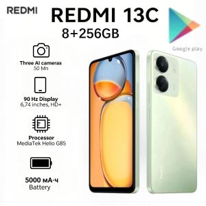 Redmi | 2026 new Redmi 13C 2026 Global Edition Smartphone 8+256GB 6.74-inch Display 5000mAh Battery New 2026