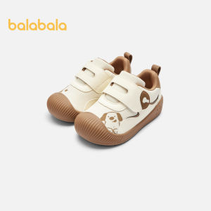 balabala Baby Shoes Cute Breathable Baby Shoes Boys Treasure Female Treasure 2024 New Non-Slip Velcro
