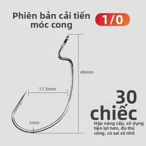 YOUDU | Mồi Mềm Dây Dài Cán Cong Cải Tiến