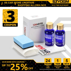 10H Paint Care Car Motorcycle Polish Liquid Glass Ceramic Coat Anti-scratch Auto Detailing Glasscoat Super Hydrophobic