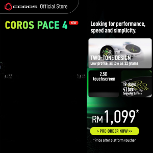 [New] COROS PACE 4 | Ultralight AMOLED GPS WATCH  | 2.5D AMOLED Display | Upgraded Battery 19 days + 41 hrs GPS | Build-in Mic with Smart Training | Sync to Strava