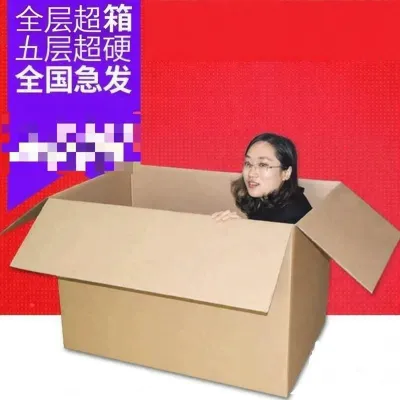 FENGHONGTAO | Heavy Duty Extra Thick Corrugated Box 60x40x50cm 5 Pieces