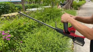 รับประกัน 10 ปี เครื่องตัดแต่งพุ่มไม้ ไร้สาย 22นิ้ว 99800W เลื่อยตัดแต่งพุ่ม นิ้วใบมีดสองคม เครื่องตัดหญ้าไม้พุ่ม ตัดแต่งพุ่มไม้ แต่งกิ่ง