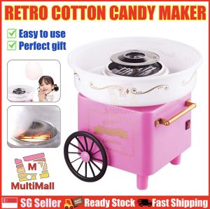 Retro Cotton Candy Machine Kit l Cotton Candy Maker for Kids l Electric Cotton Floss Maker l Cotton Candy Machine l Cotton Candy Machine Maker l DIY