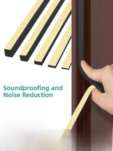 Door Seal Strip Wood Window Buffer Anti-Collision Tape Window Frame Sound Insulation Door Warmth Preservation Windproof