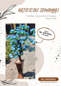 ARTIFICIAL BUNGA SEMANGGI BESAR 140 CM
